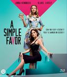 A Simple Favor - Dutch Blu-Ray movie cover (xs thumbnail)