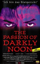 The Passion of Darkly Noon - German VHS movie cover (xs thumbnail)