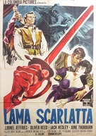 The Scarlet Blade - Italian Movie Poster (xs thumbnail)