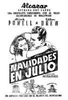 Christmas in July - Spanish Movie Poster (xs thumbnail)