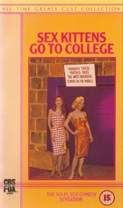 Sex Kittens Go to College - British VHS movie cover (xs thumbnail)