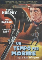 A Time for Dying - Italian DVD movie cover (xs thumbnail)