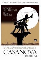 Il Casanova di Federico Fellini - Spanish DVD movie cover (xs thumbnail)