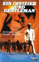An Officer and a Gentleman - German VHS movie cover (xs thumbnail)