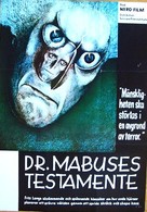 Das Testament des Dr. Mabuse - Swedish Movie Poster (xs thumbnail)