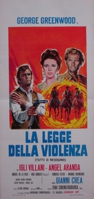 Legge della violenza - Tutti o nessuno - Italian Movie Poster (xs thumbnail)