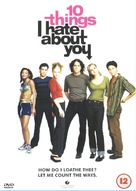 10 Things I Hate About You - British DVD movie cover (xs thumbnail)