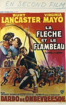 The Flame and the Arrow - Belgian Movie Poster (xs thumbnail)