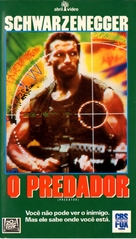 Predator - Brazilian VHS movie cover (xs thumbnail)