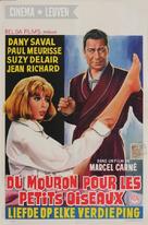 Du mouron pour les petits oiseaux - Belgian Movie Poster (xs thumbnail)