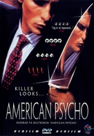 American Psycho - Swedish DVD movie cover (xs thumbnail)