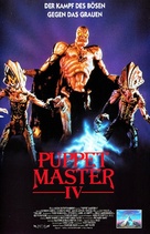Puppet Master 4 - German VHS movie cover (xs thumbnail)
