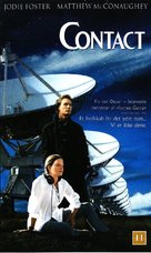 Contact - Danish VHS movie cover (xs thumbnail)