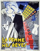 La femme de mes r&ecirc;ves - French Movie Poster (xs thumbnail)