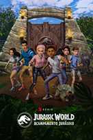 &quot;Jurassic World: Camp Cretaceous&quot; - Brazilian Movie Cover (xs thumbnail)