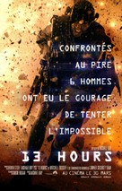 13 Hours: The Secret Soldiers of Benghazi - French Movie Poster (xs thumbnail)