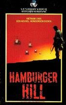 Hamburger Hill - Dutch VHS movie cover (xs thumbnail)