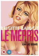 Le m&eacute;pris - British DVD movie cover (xs thumbnail)