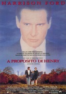 Regarding Henry - Italian Movie Poster (xs thumbnail)