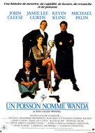 A Fish Called Wanda - French Movie Poster (xs thumbnail)