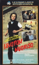 Fast Talking - Finnish VHS movie cover (xs thumbnail)