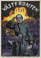 Westfront 1918: Vier von der Infanterie - Swedish Movie Poster (xs thumbnail)