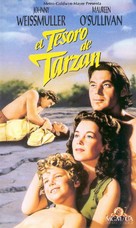 Tarzan&#039;s Secret Treasure - Spanish VHS movie cover (xs thumbnail)