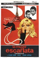La femme &eacute;carlate - Spanish Movie Poster (xs thumbnail)