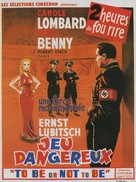 To Be or Not to Be - French Movie Poster (xs thumbnail)
