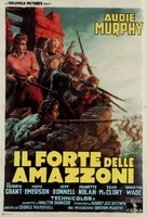 The Guns of Fort Petticoat - Italian Movie Poster (xs thumbnail)