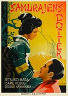 Atarashiki tsuchi - Swedish Movie Poster (xs thumbnail)