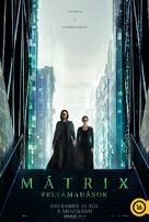 The Matrix Resurrections - Hungarian Movie Poster (xs thumbnail)