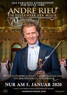 Andr&eacute; Rieu: 70 Years Young - German Movie Poster (xs thumbnail)
