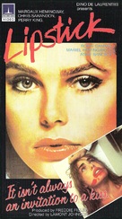 Lipstick - Dutch VHS movie cover (xs thumbnail)