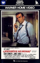 From Russia with Love - German VHS movie cover (xs thumbnail)