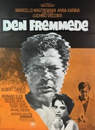 Lo straniero - Danish Movie Poster (xs thumbnail)