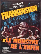 Frankenstein and the Monster from Hell - French Movie Poster (xs thumbnail)