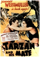 Tarzan and His Mate - Italian Movie Poster (xs thumbnail)