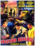 En l&eacute;gitime d&eacute;fense - French Movie Poster (xs thumbnail)