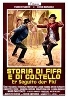 Storia di fifa e di coltello - Er seguito d&#039;er pi&ugrave; - Italian Movie Poster (xs thumbnail)