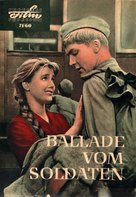 Ballada o soldate - German poster (xs thumbnail)