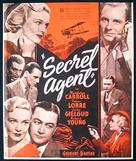 Secret Agent - British Movie Poster (xs thumbnail)