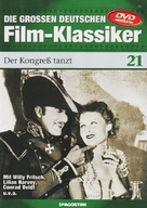 Der Kongre&szlig; tanzt - German DVD movie cover (xs thumbnail)