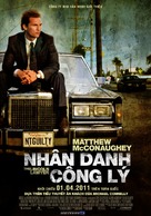 The Lincoln Lawyer - Vietnamese Movie Poster (xs thumbnail)