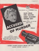 Accused of Murder - British Movie Poster (xs thumbnail)