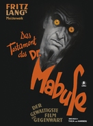 Das Testament des Dr. Mabuse - German Movie Poster (xs thumbnail)