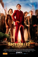Anchorman 2: The Legend Continues - Australian Movie Poster (xs thumbnail)