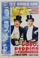 Tot&ograve;, Peppino e i... fuorilegge - Italian Theatrical movie poster (xs thumbnail)
