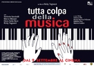Tutta colpa della musica - Italian Movie Poster (xs thumbnail)