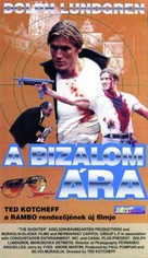 The Shooter - Hungarian VHS movie cover (xs thumbnail)